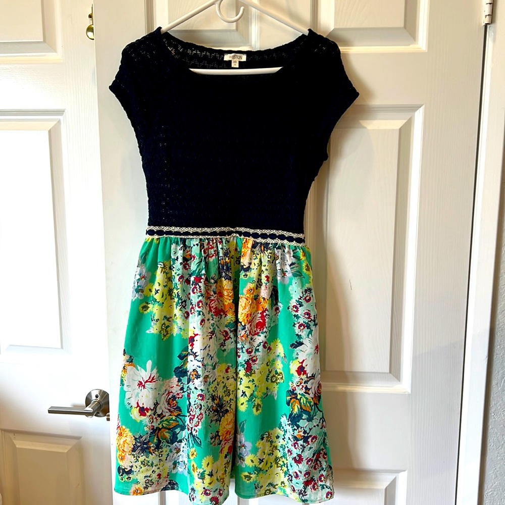Anthropologie floral “Weston” dress, size small